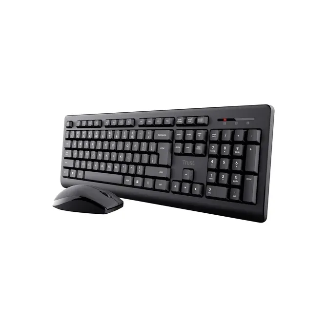Pack Teclado Y Mouse Wireless Trust Primo Receptor Usb 25433