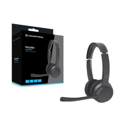 Conceptronic POLONA04B Auriculares Inalámbricos con Cancelación Conceptronic POLONA04B Auriculares Inalámbricos con Cancelación