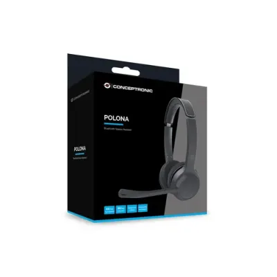Conceptronic POLONA04B Auriculares Inalámbricos con Cancelación Conceptronic POLONA04B Auriculares Inalámbricos con Cancelación