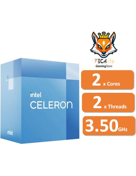 Intel Celeron G5905 2x Cores a 3.50Ghz 4MB con Gráficos Intel UHD 6...