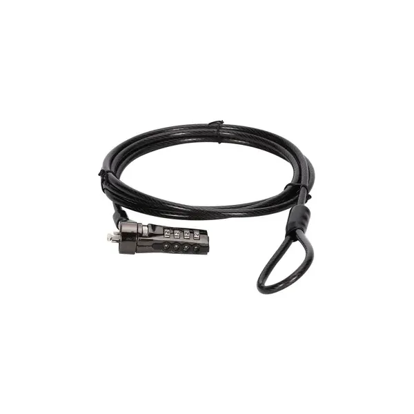 Cable De Seguridad Conceptronic Custodio01bs Por Combinacion 4 Digitos 1.8m