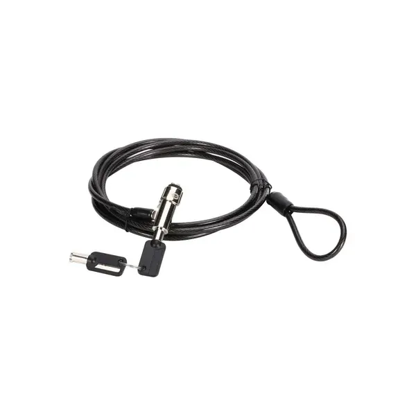 Cable De Seguridad Conceptronic Custodio02bn Nano Por Llave 1.8m