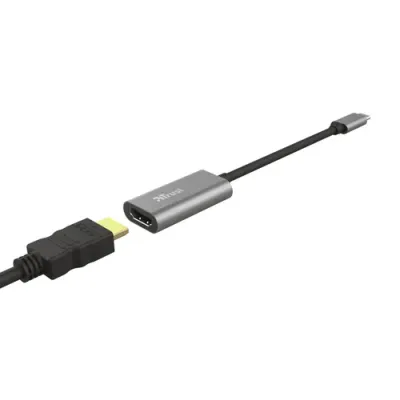 Adaptador Trust 23774 Usb-c A Hdmi Hembra Uhd 4k Audio