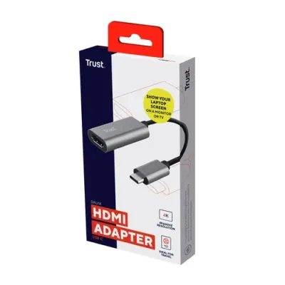 Adaptador Trust 23774 Usb-c A Hdmi Hembra Uhd 4k Audio