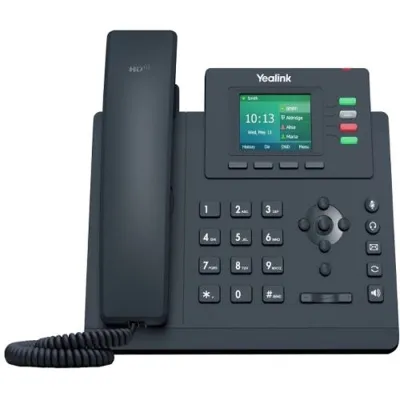 Yealink sip-t33g 4 cuentas, con poe, sin psu