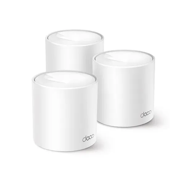 Punto De Acceso Interior Mesh Wifi 6 Tp-link Deco X10 Pack 3u Ax1500 1201mbps En 5ghz + 300mbps En 2.4ghz 4 Antenas 2p Giga