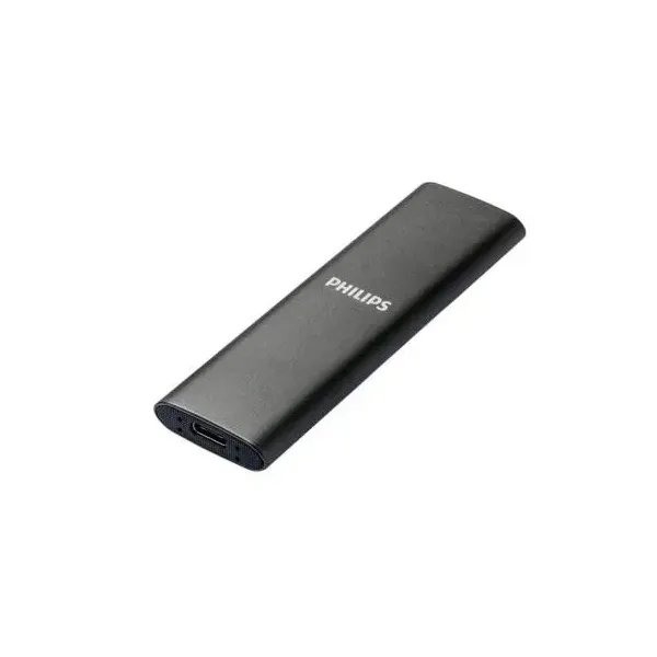 Disco M.2 Externo Philips 2tb Usb-c/usb3.0 540mb Ultra Slim Gris