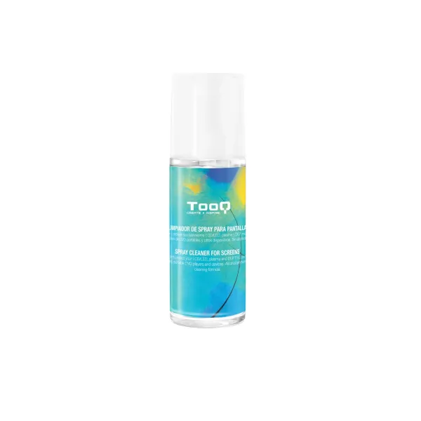 TooQ TQSC0016 Kit Limpiador de Pantallas 150ml con Paño de Microfibra 