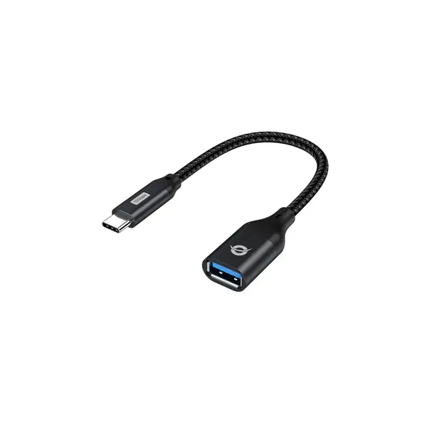 Adaptador Usb-c Conceptronic Abby18b A 1xusb-a 3.2 10 Gbps Hembra Otg 0.2m