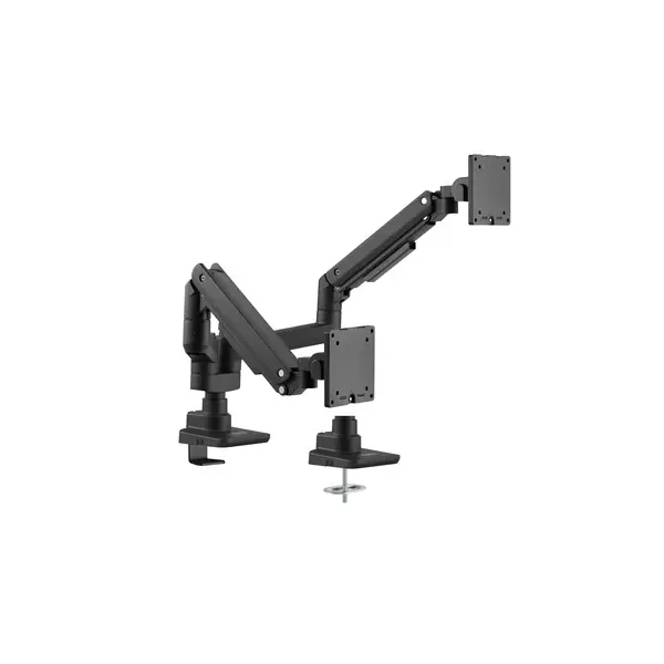 Equip 650182 Soporte Monitor de Mesa Heavy-Duty 2 Pantallas 17"-35" 20KG (Por Pantalla) Negro 