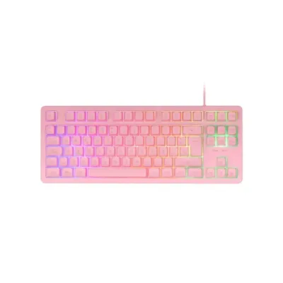 Teclado H-mech Gaming Mars Gaming Mk023 Color Rosa Tamaño Teclado H-mech Gaming Mars Gaming Mk023 Color Rosa Tamaño