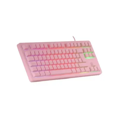 Teclado H-mech Gaming Mars Gaming Mk023 Color Rosa Tamaño Teclado H-mech Gaming Mars Gaming Mk023 Color Rosa Tamaño