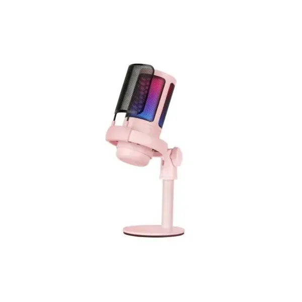 Mars Gaming MMIC-SE Micrófono de Estudio ARGB Ultra Alta Definición Cardioide Rosa