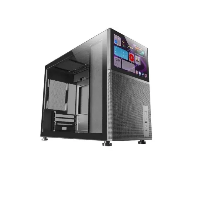 Mars Gaming MC-LCD Torre Custom Micro-ATX Pantalla LCD IPS 8"