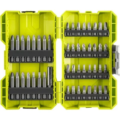 Estuche de 48 Puntas para Atornillar Ryobi RAK48SSD Estuche de 48 Puntas para Atornillar Ryobi RAK48SSD