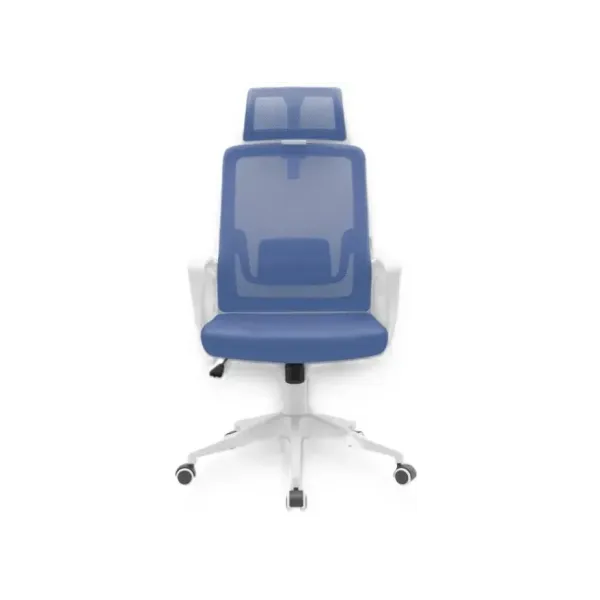 Mars Gaming MGC-ERGOLITE Silla Gaming Ergonómica Malla Transpirable y Soporte Lumbar Acero Azul