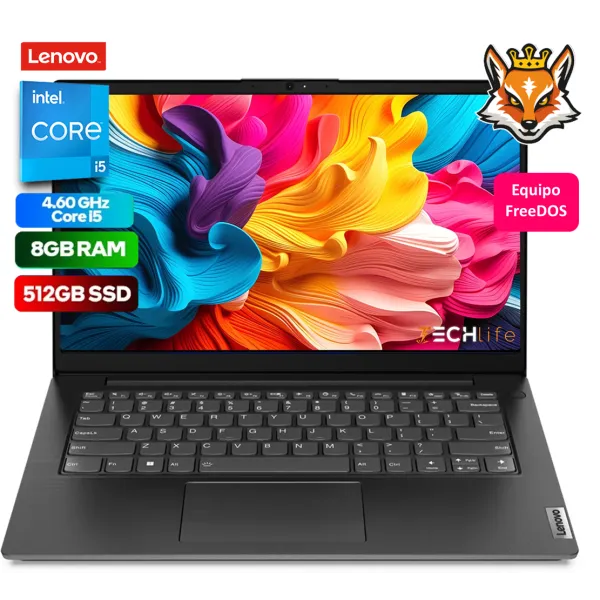 Portátil Lenovo V14 G4 IRU Intel Core i5-13420H/8GB/512 GB SSD/14"