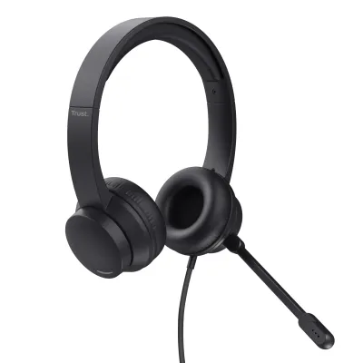 Trust Ayda Headset Auriculares con Micrófono Negros Trust Ayda Headset Auriculares con Micrófono Negros