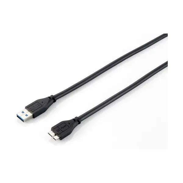 Equip Cable USB 3.0 A/Macho a Micro B 1.8m Negro