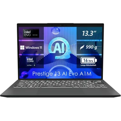 MSI Prestige 13 AI Evo OLED A1MG-023ES Intel Evo Core Ultra MSI Prestige 13 AI Evo OLED A1MG-023ES Intel Evo Core Ultra