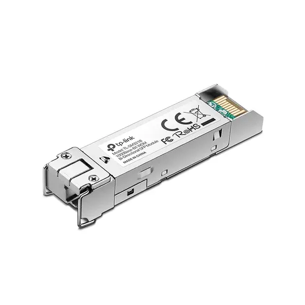 Transceiver Tp-link Sm321b Bidireccional Wdm Giga Monomodo Lc Tx:1310nm/rx:1550nm Hasta 10km
