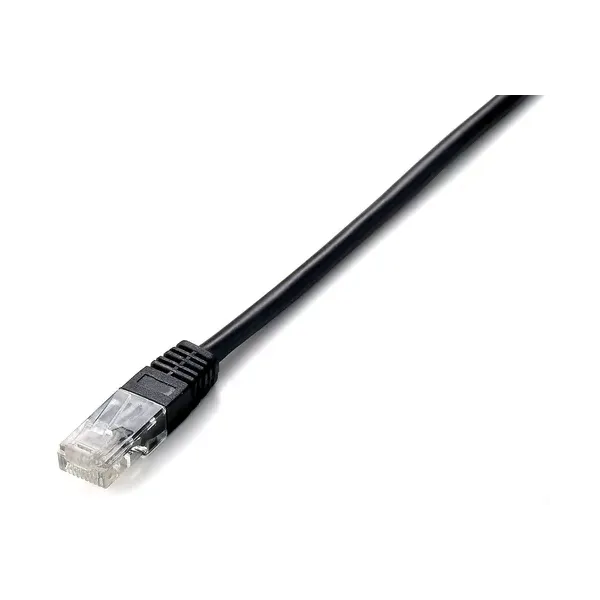 Equip Cable de Red RJ45 U/UTP Cat.5e Negro 0.5m 