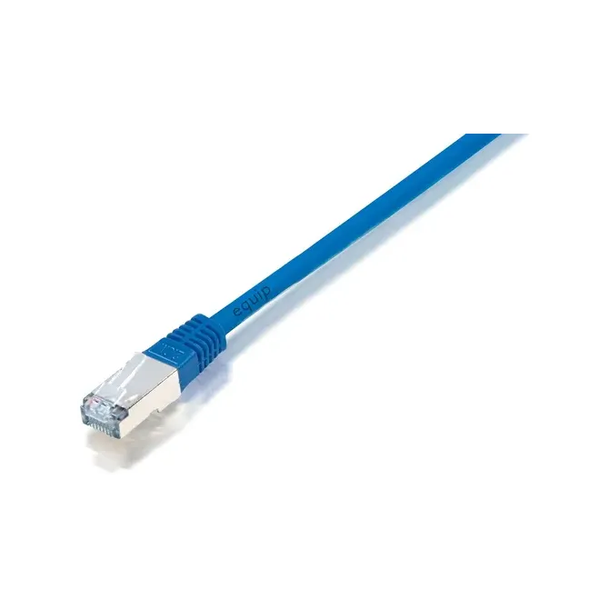 Equip 225436 cable de red Azul 10 m Cat5e F/UTP (FTP)