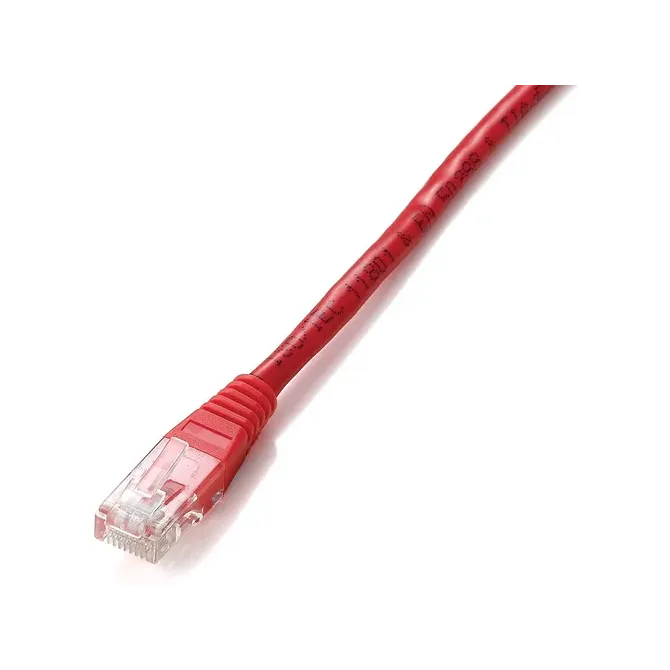 Equip Cable de Red RJ45 U/UTP Cat.5e Rojo 5m