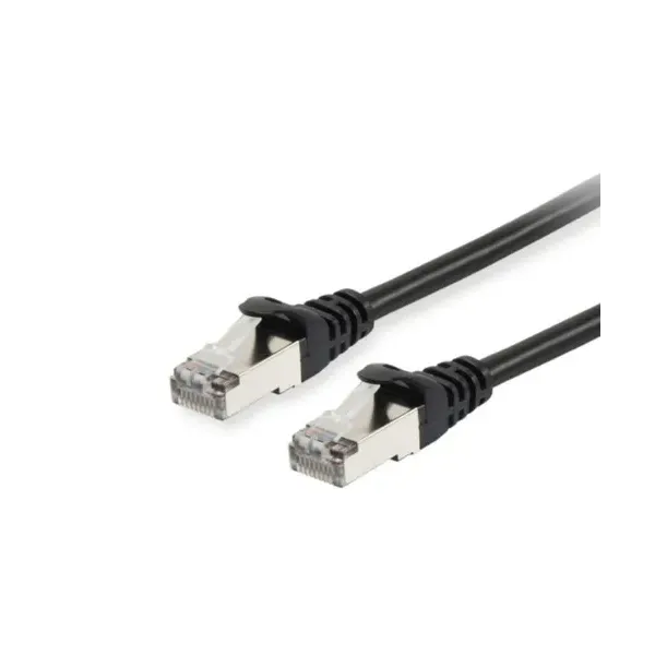 Equip Cable de Red RJ45 S/FTP Apantallado Libre de Halógenos Cat.6 Negro 10m