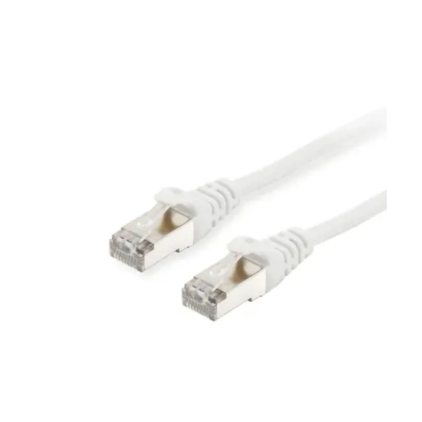 Equip Cable de Red RJ45 S/FTP Apantallado Libre de Halógenos Cat.6 Blanco 0.25m 