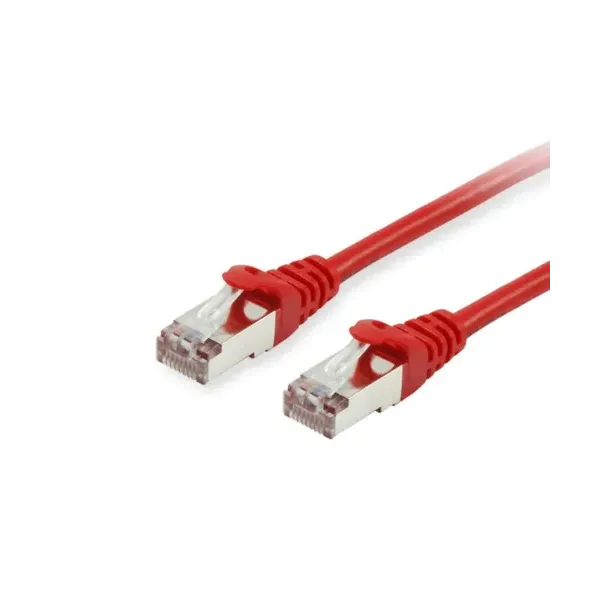 Equip Cable de Red RJ45 S/FTP Apantallado Cat.6A Rojo 0.25m 