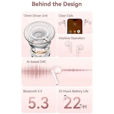 Vention ELF 06 NBKP0 Auriculares Bluetooth con Estuche de Carga