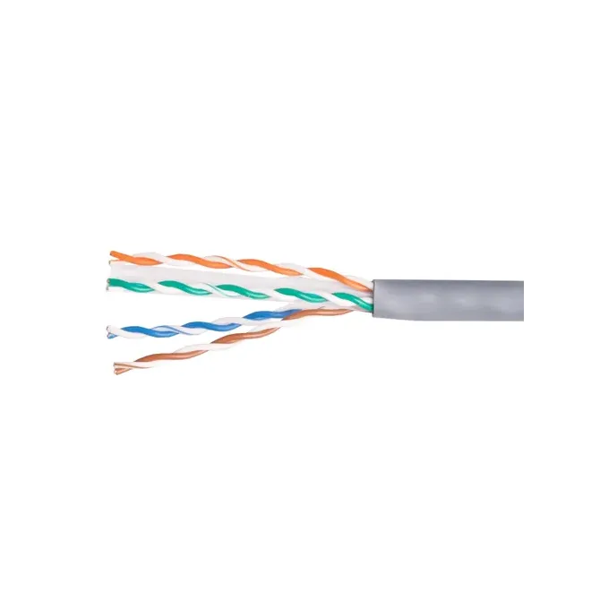 Equip Cable de Red Cat6 U/UTP (UTP) 100m Gris