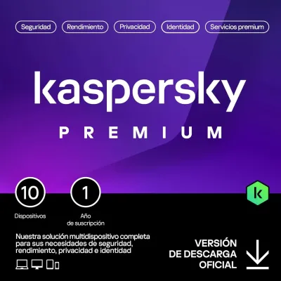 Kaspersky Premium Total Security 2024 | 10 Dispositivos | 1 año Kaspersky Premium Total Security 2024 | 10 Dispositivos | 1 año