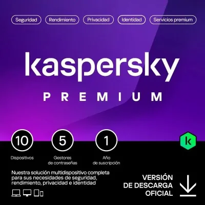 Kaspersky Premium Total Security 2024 | 10 Dispositivos | 1 año Kaspersky Premium Total Security 2024 | 10 Dispositivos | 1 año