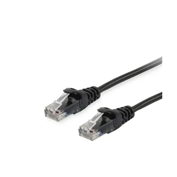 Equip Cable de Red RJ45 U/UTP Cat.6 Negro 0.5m 