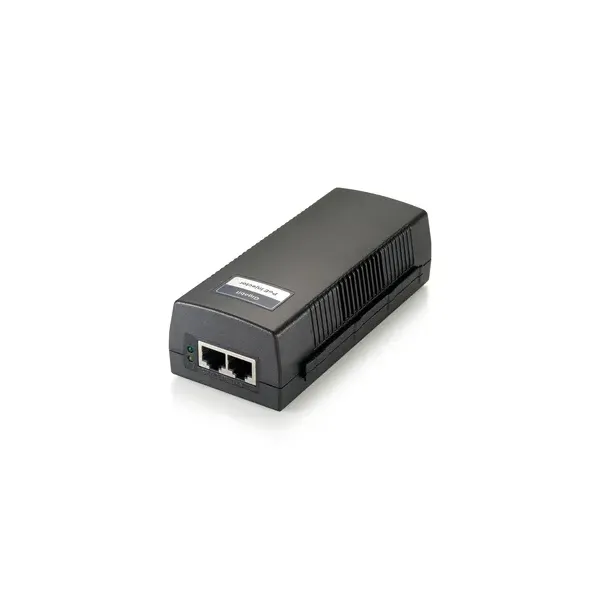 Poe Injector Adapter Gigabit Level One Pasa Datos Y Alimentacion Por El Mismo Cable 30w