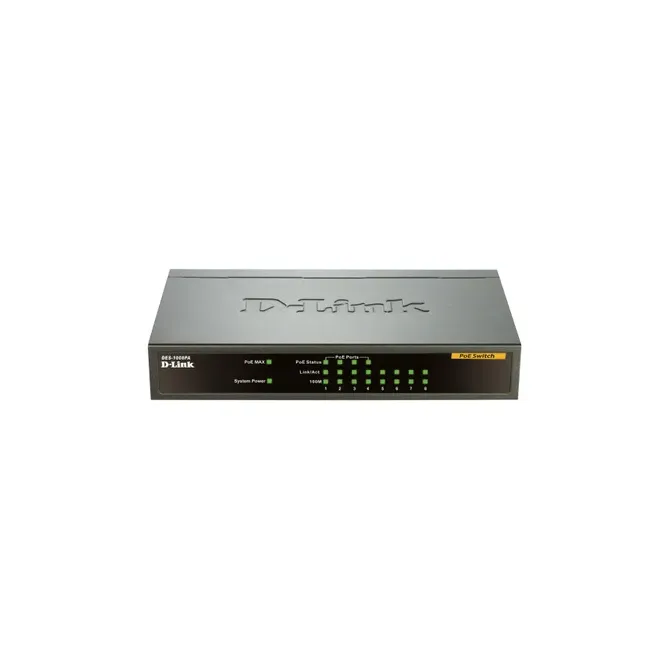 D-Link DES-1008PA Switch 8 Puertos