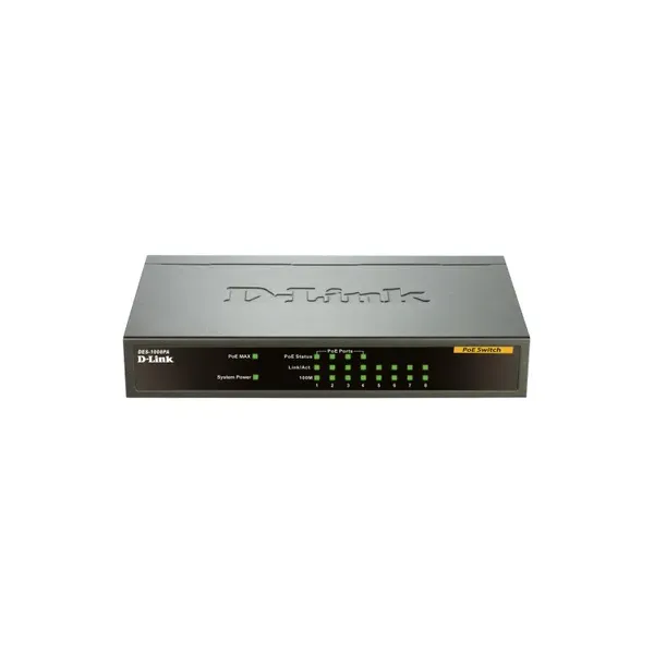 D-Link DES-1008PA Switch 8 Puertos