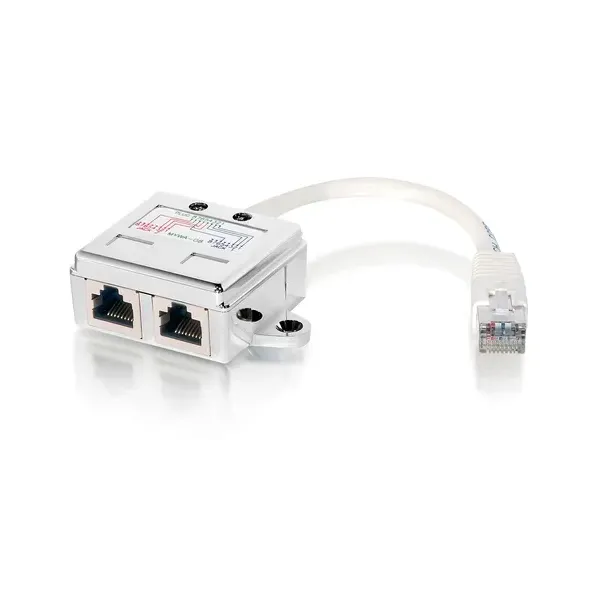 Duplicador Conector de red RJ45 Cat 5e