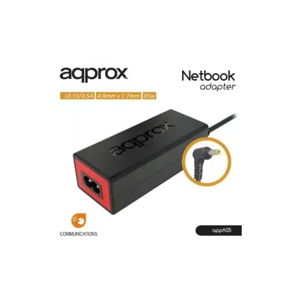 Approx APPA05 Cargador Compatible para HP 18.5V 65W 