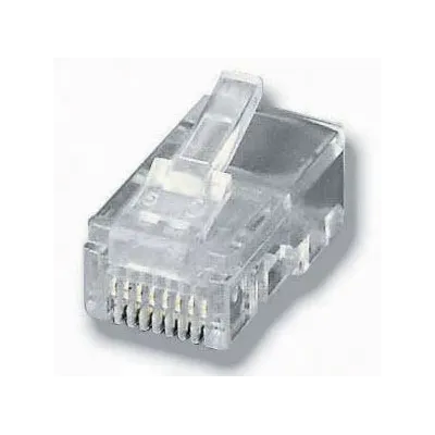 Kit 100 Conectores Rj45 Equip Telefonia 121151 Kit 100 Conectores Rj45 Equip Telefonia 121151