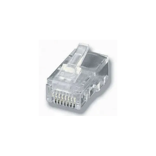 Kit 100 Conectores Rj45 Equip Telefonia 121151