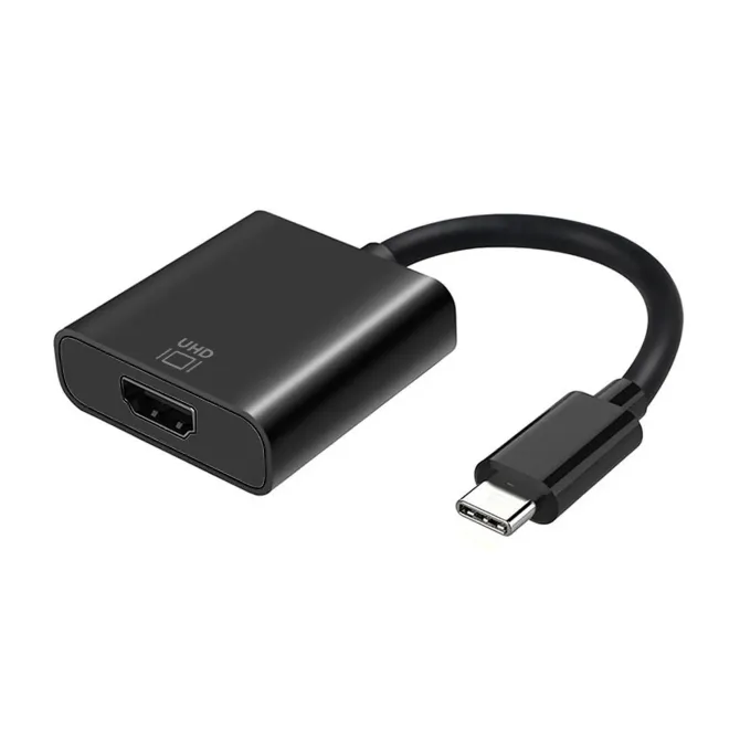 Aisens Conversor USB-C a HDMI 4K 15Cm Negro