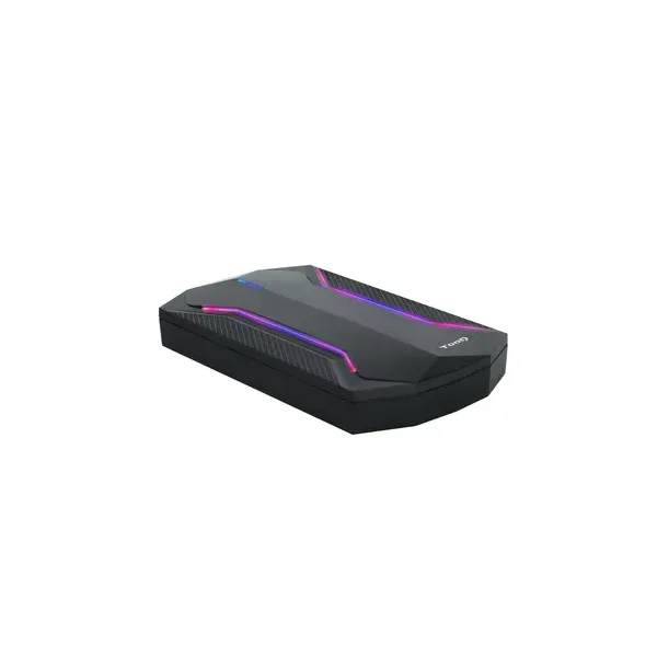 TooQ TQE-2599RGB Carcasa Externa Gaming para Discos SSD/HDD 2.5" USB 3.1 LED