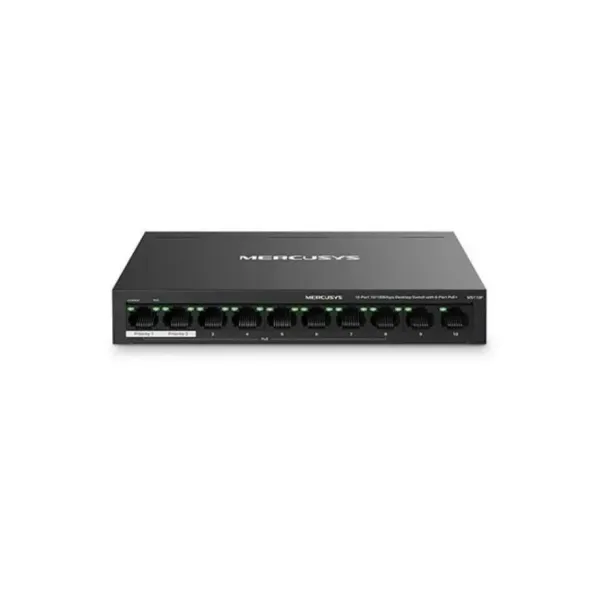 Mercusys MS110P Switch Gestionado 10/100 10 Puertos PoE