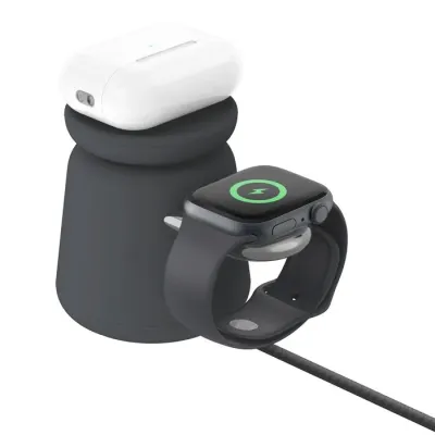 Belkin BoostCharge Pro Charcoal - Estación de carga inalámbrica Belkin BoostCharge Pro Charcoal - Estación de carga inalámbrica