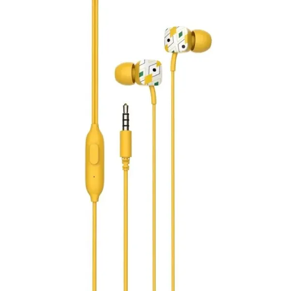 SPC Hype Auriculares con Micrófono Amarillos 