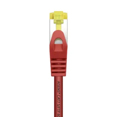 Aisens Cable de Red S/FTP RJ45 Cat.7 1m Rojo