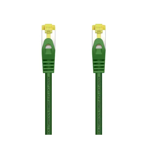 Aisens Cable de Red S/FTP RJ45 Cat.7 1m Verde 